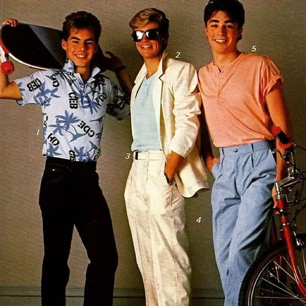 80s Mens Fashion: Huge Economy, Huge Style